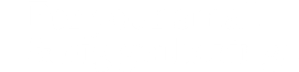 Pour vos petites ou grandes tablées