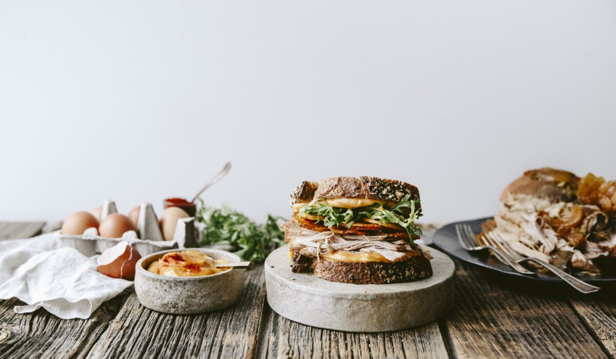 Sandwich effiloché de porc1
