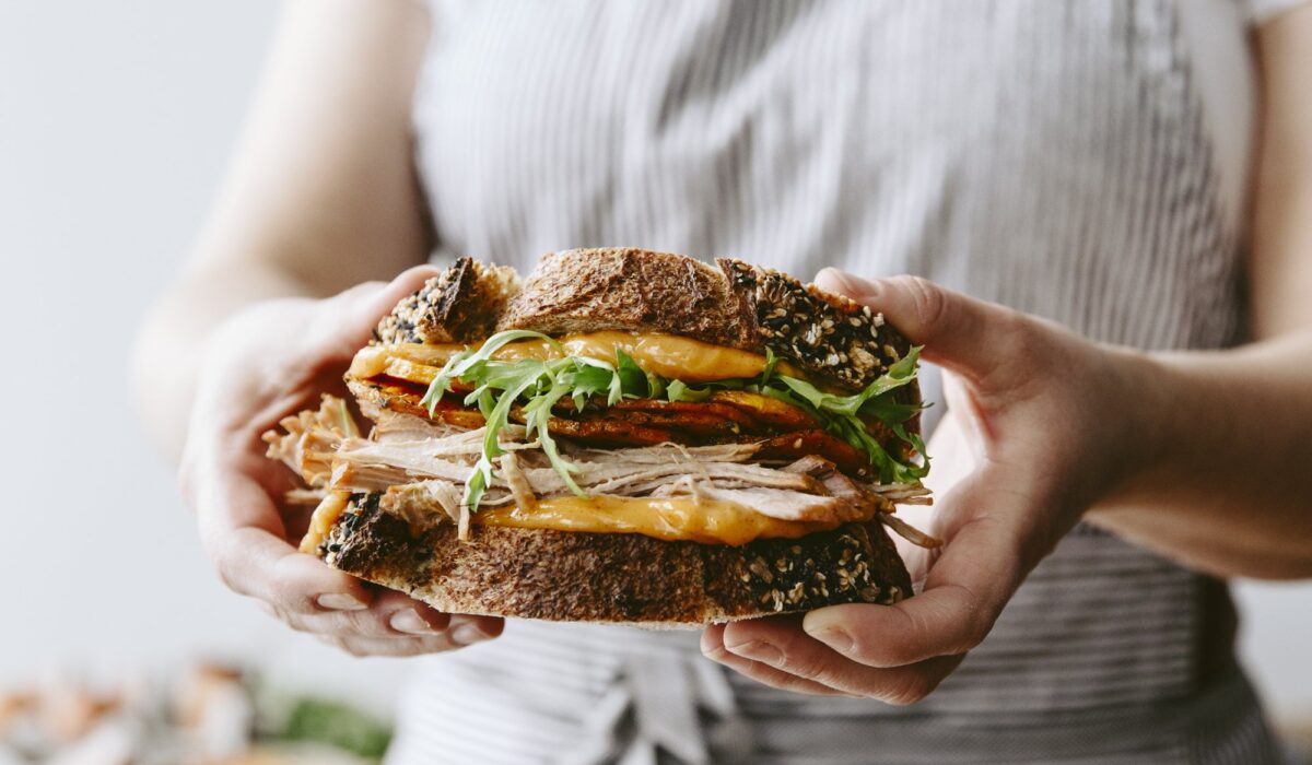Sandwich effiloché de porc1