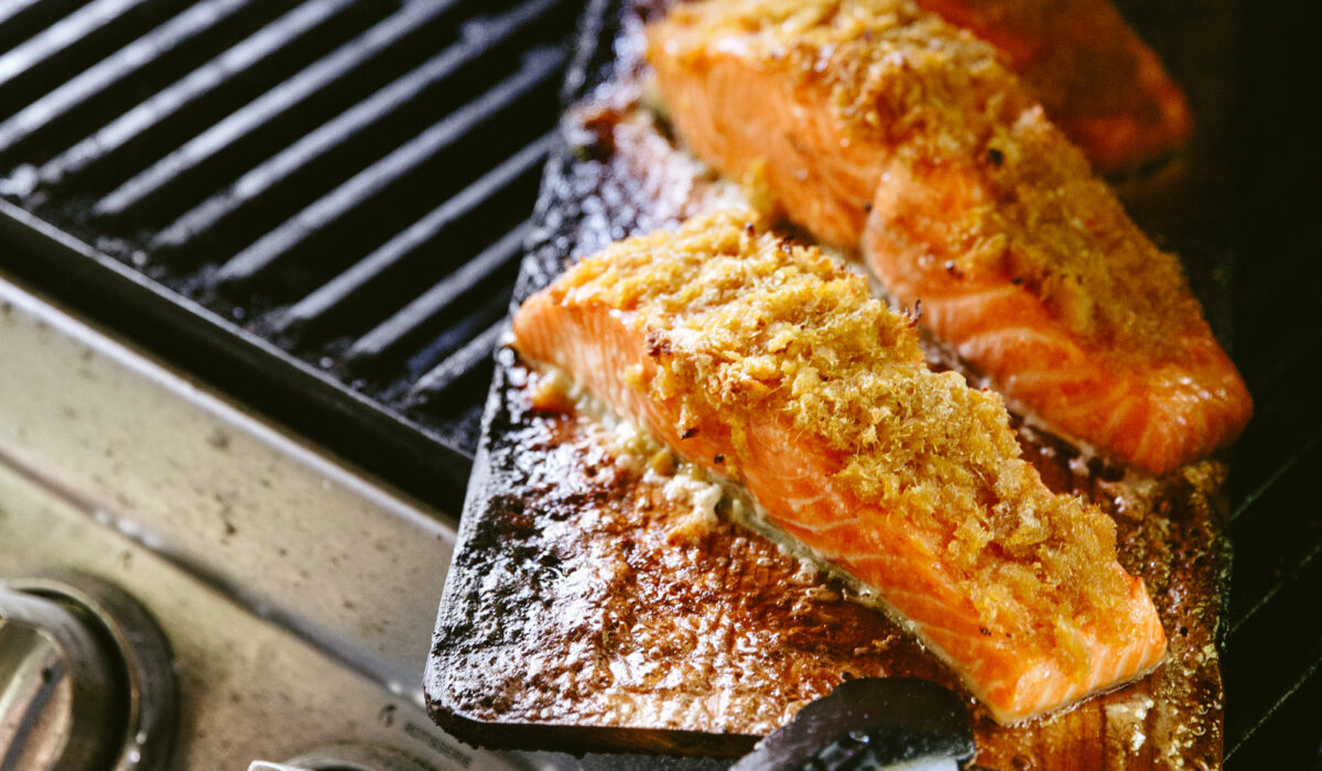 Easy 4 ingredients salmon fillets