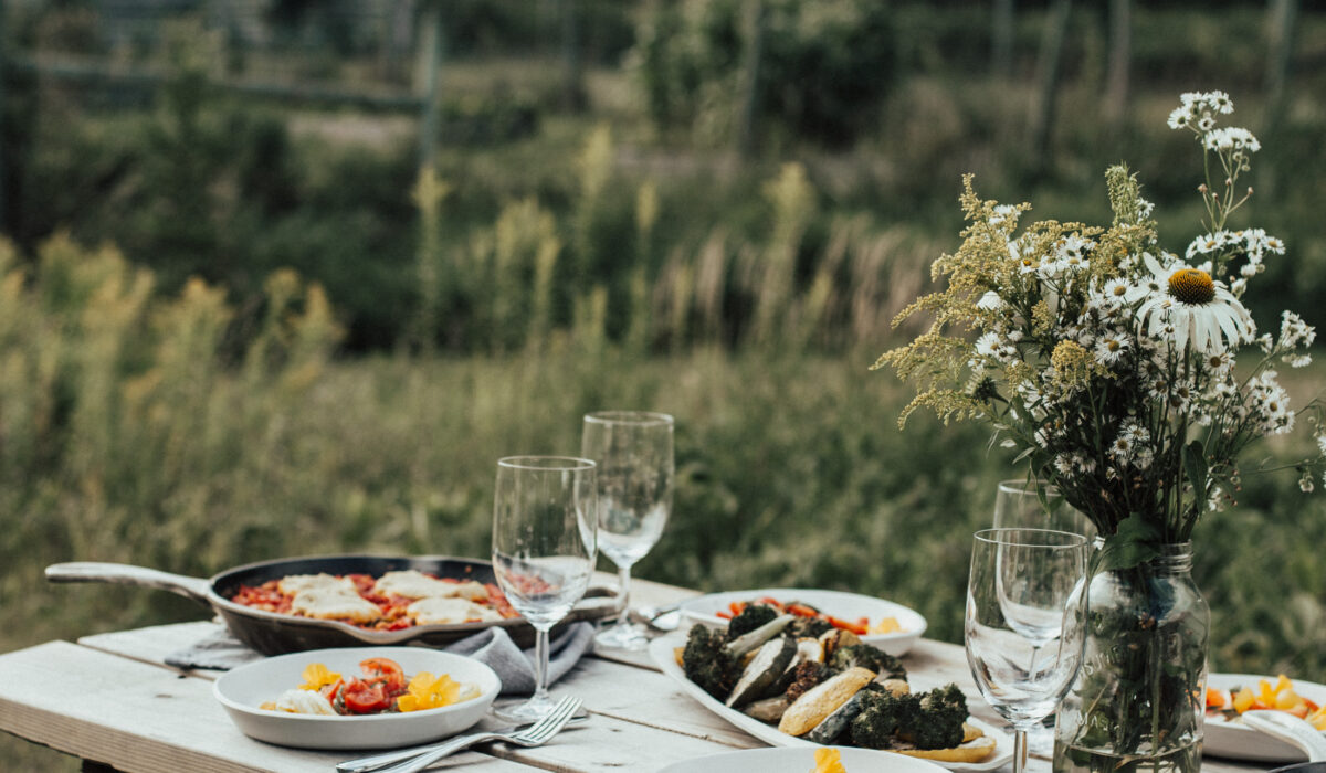 Salade de fleurs