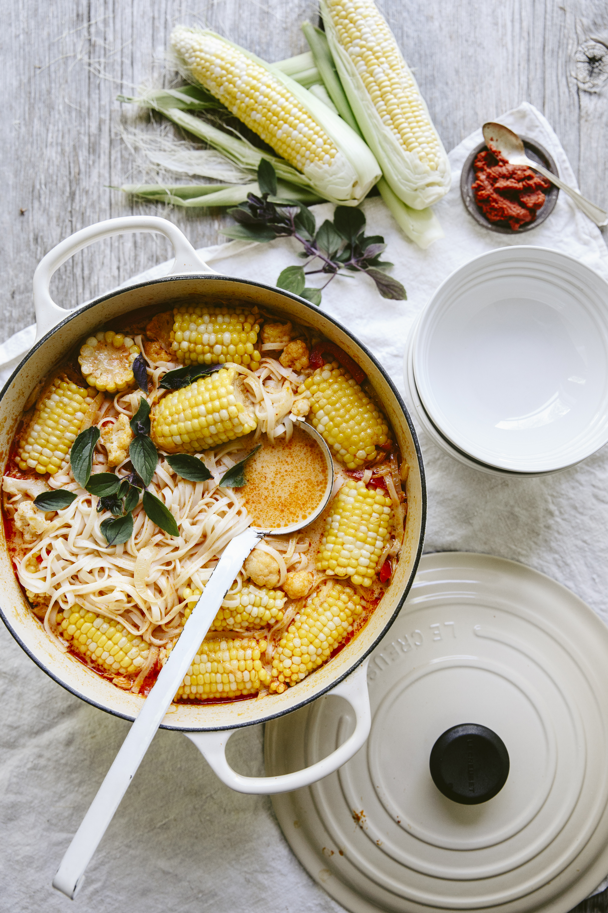 Soupe été mais cari
