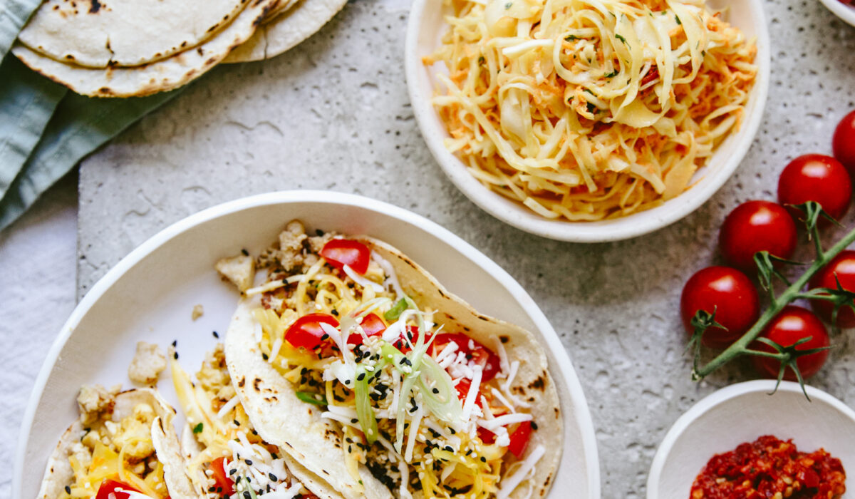 Tacos de tofu