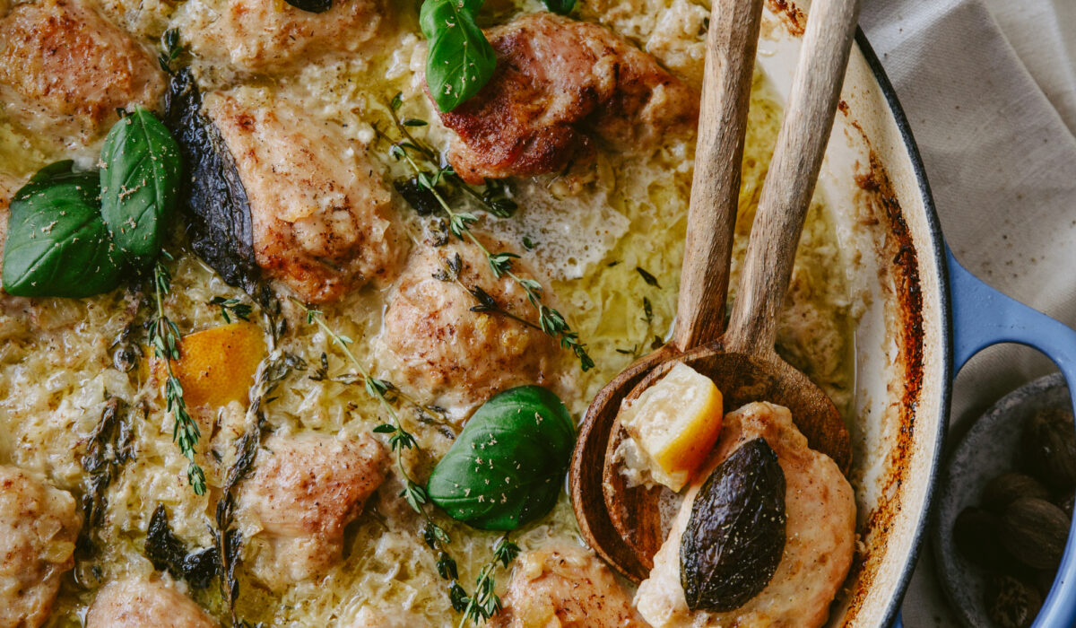 poulet au lait