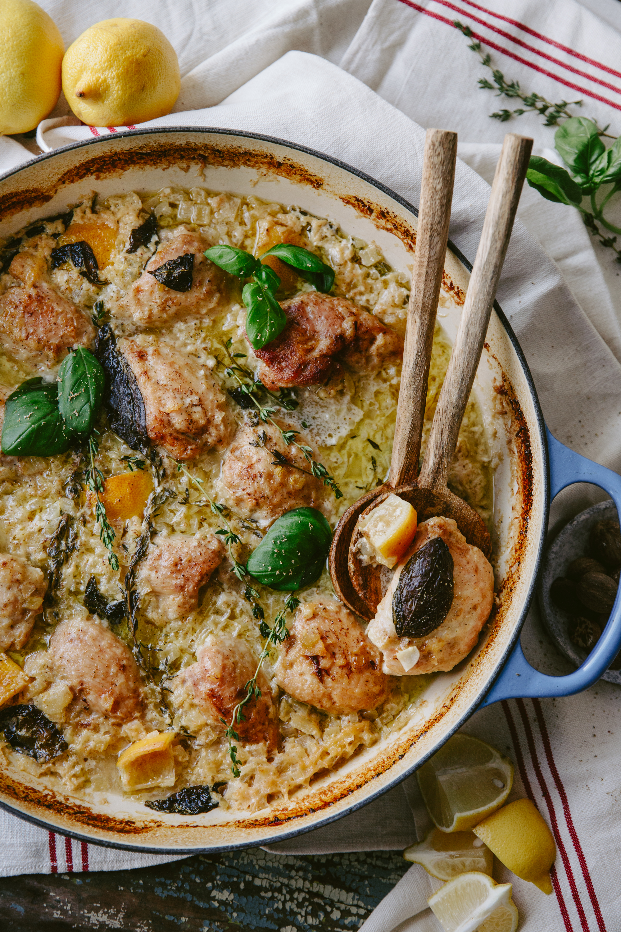 poulet au lait