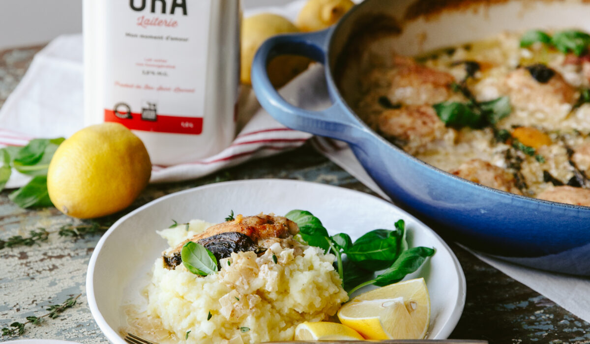 poulet au lait