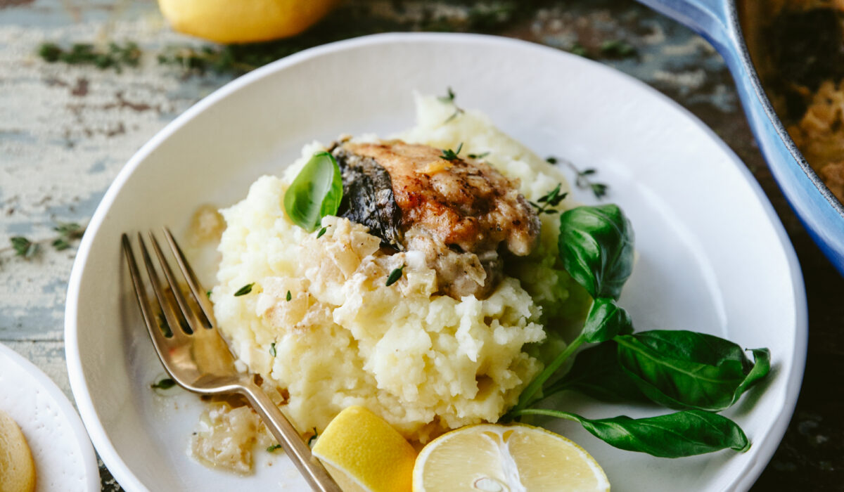 poulet au lait