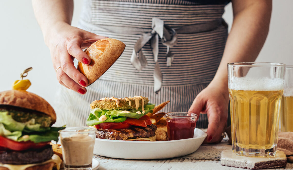 Burger avocat chipotle