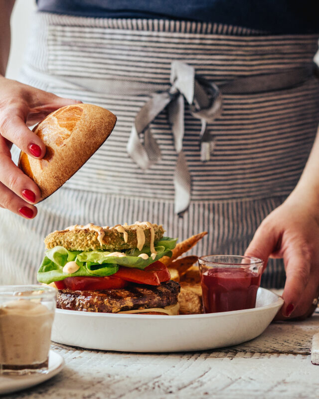 Burger avocat chipotle
