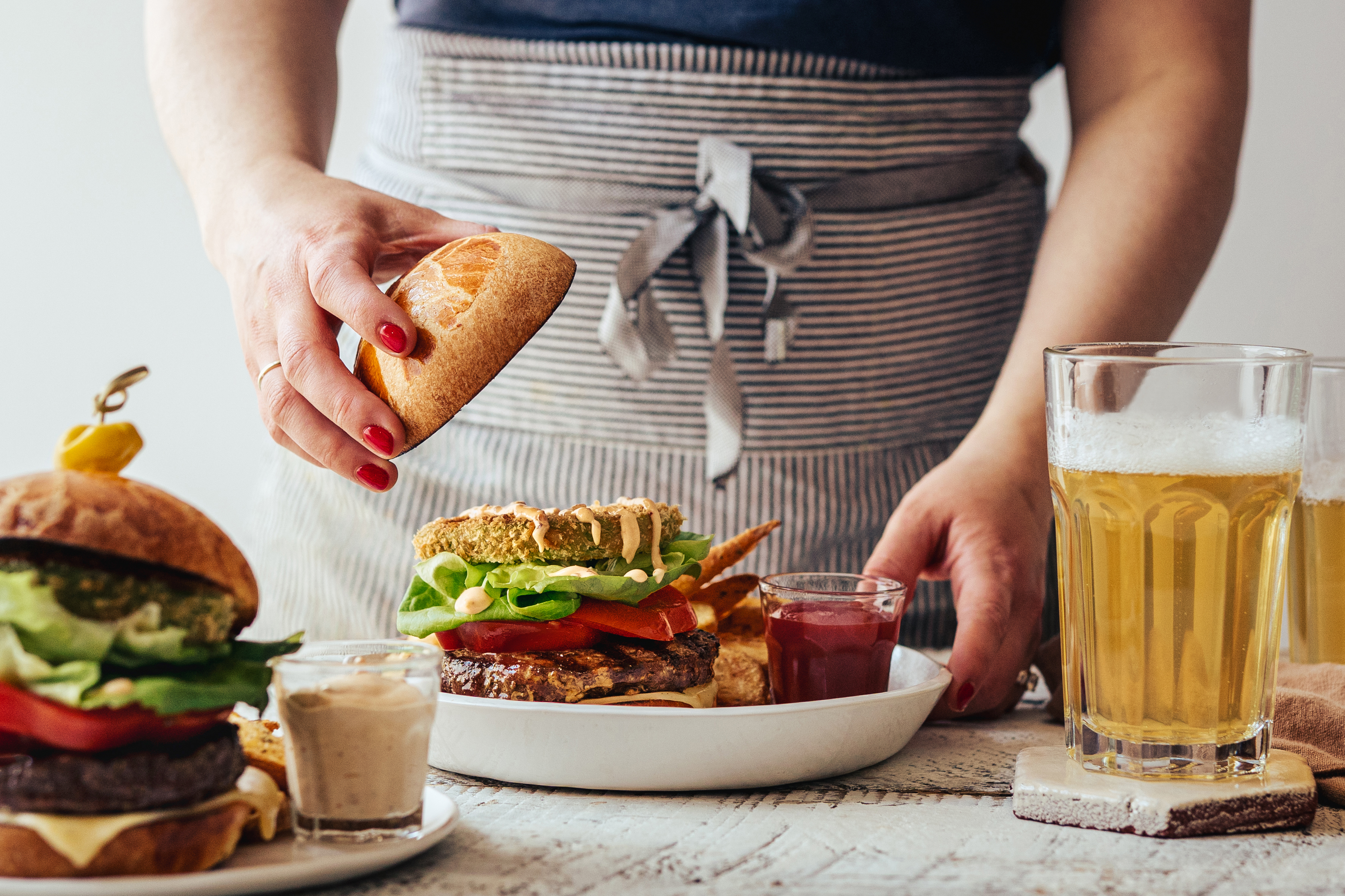 Burger avocat chipotle
